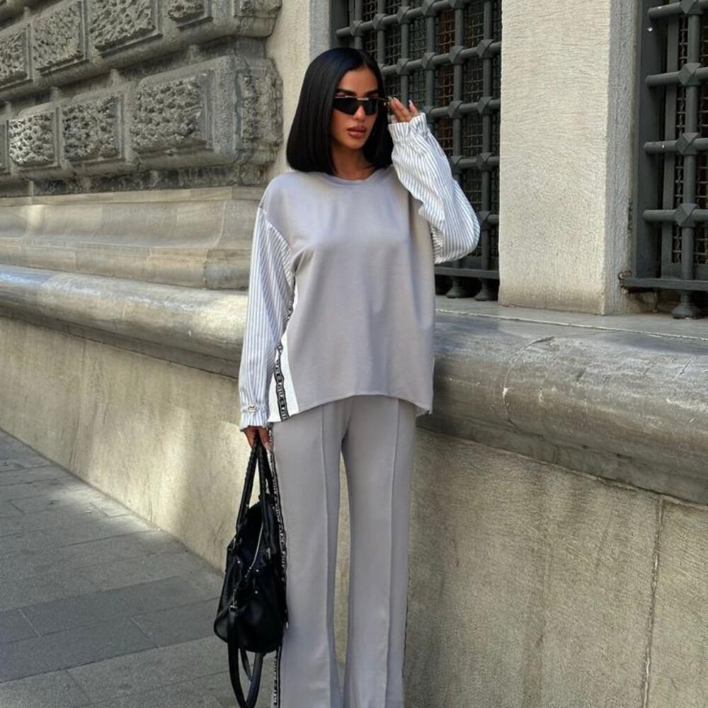 Premium Two-Piece Street Chic Set  S -XL